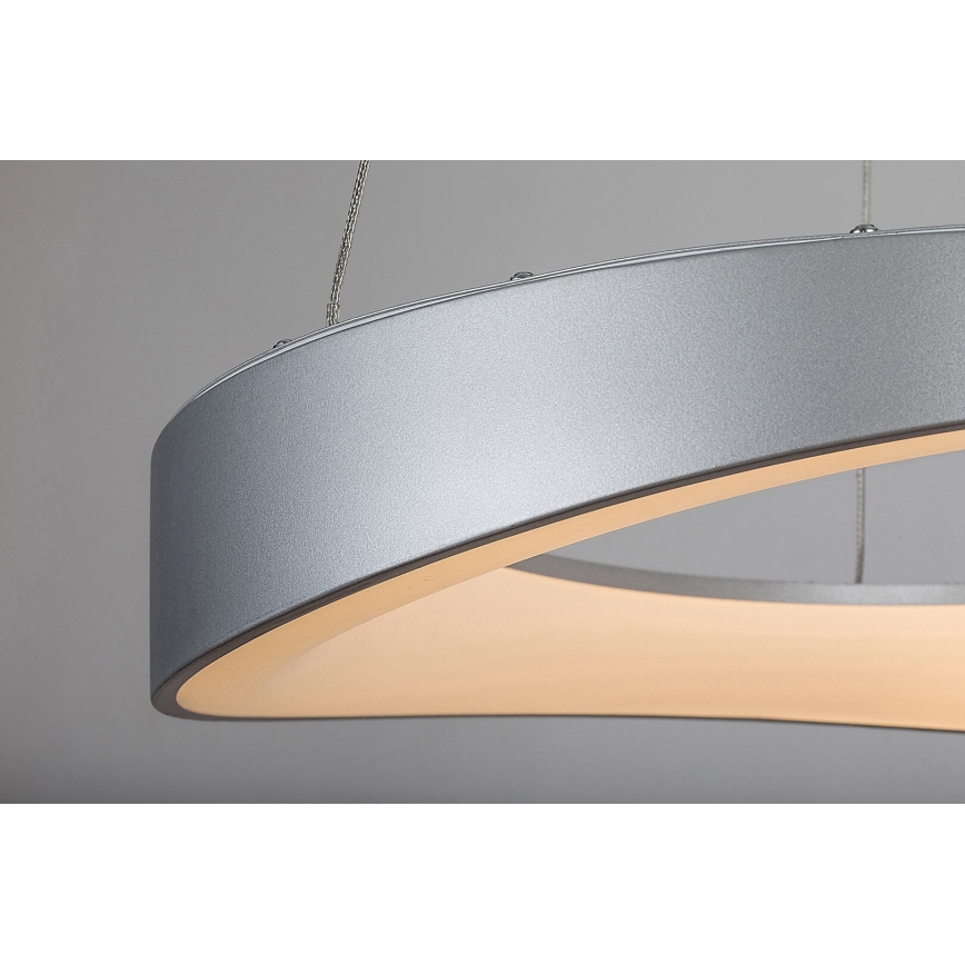 Rabalux - Candeeiro suspenso LED LED/56W/230V 3000K prateado