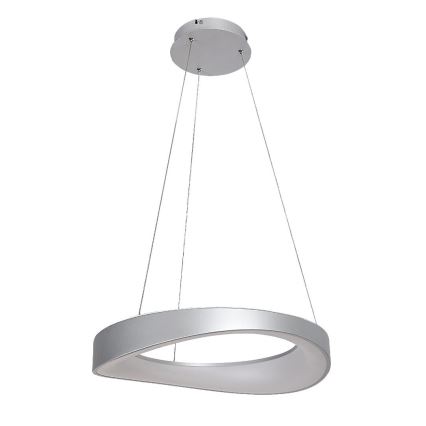 Rabalux - Candeeiro suspenso LED LED/56W/230V 3000K prateado