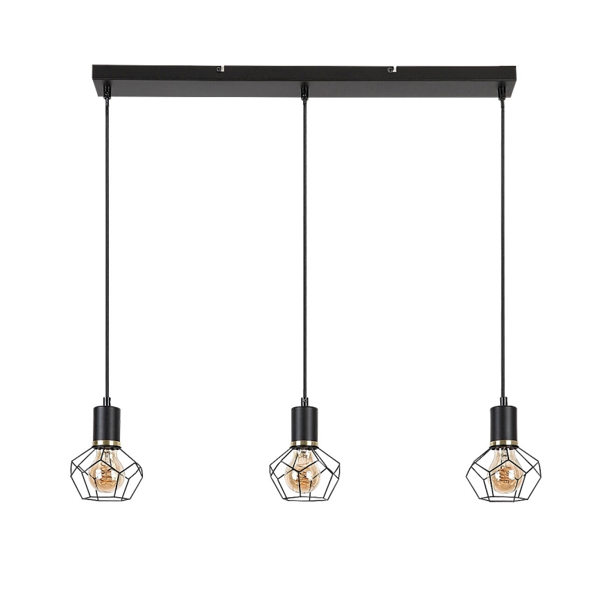 Rabalux - Candeeiro suspenso 3xE27/40W/230V
