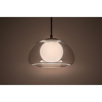 Rabalux - Candeeiro suspenso 1xG9/5W/230V transparente