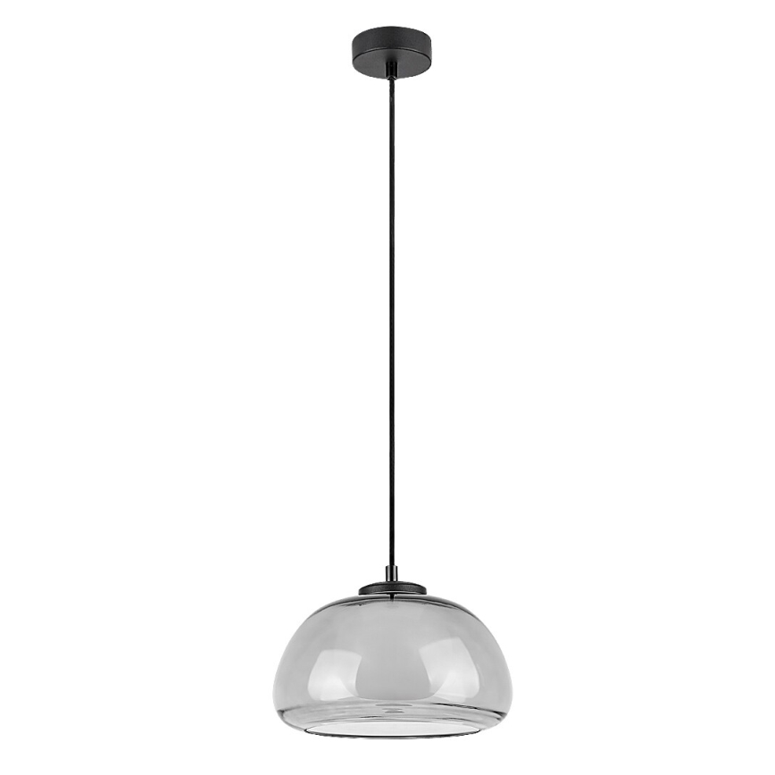 Rabalux - Candeeiro suspenso 1xG9/5W/230V fumado