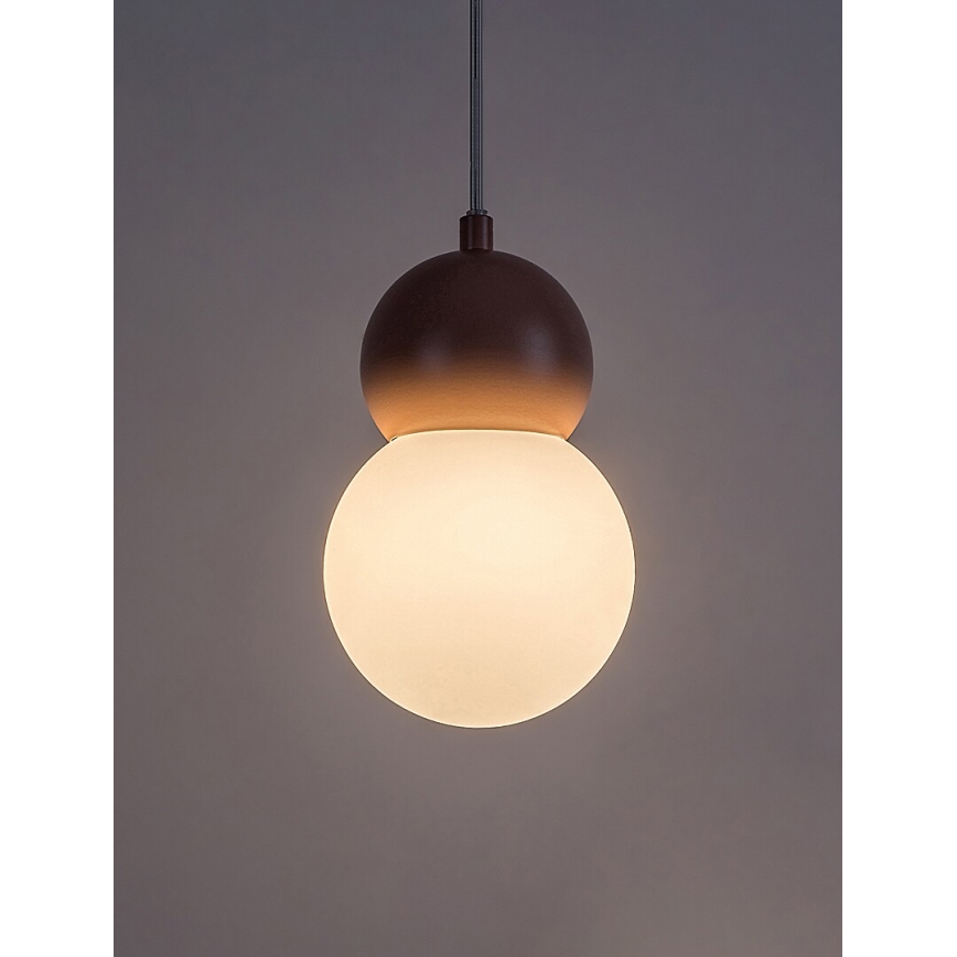 Rabalux - Candeeiro suspenso 1xG9/38W/230V rosa