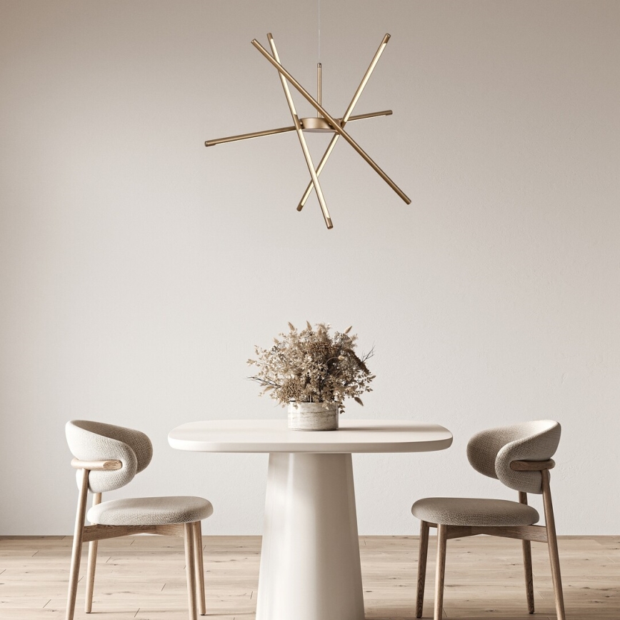 Rabalux - Candeeiro suspenso LED LED/40W/230V 3000K dourado