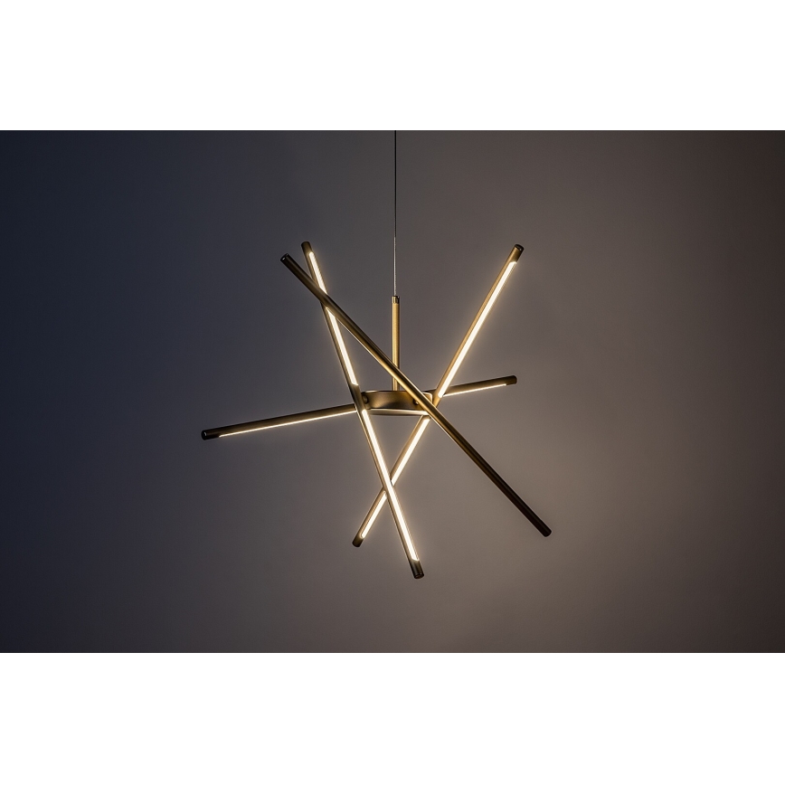 Rabalux - Candeeiro suspenso LED LED/40W/230V 3000K dourado