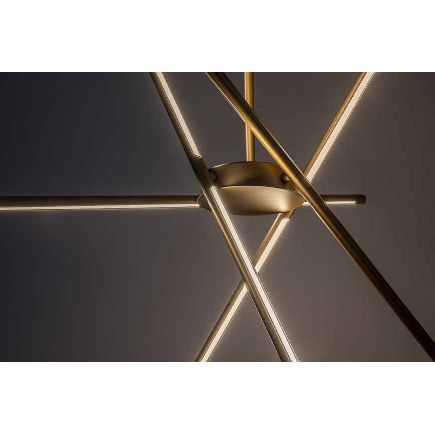 Rabalux - Candeeiro suspenso LED LED/40W/230V 3000K dourado
