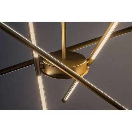 Rabalux - Candeeiro suspenso LED LED/40W/230V 3000K dourado