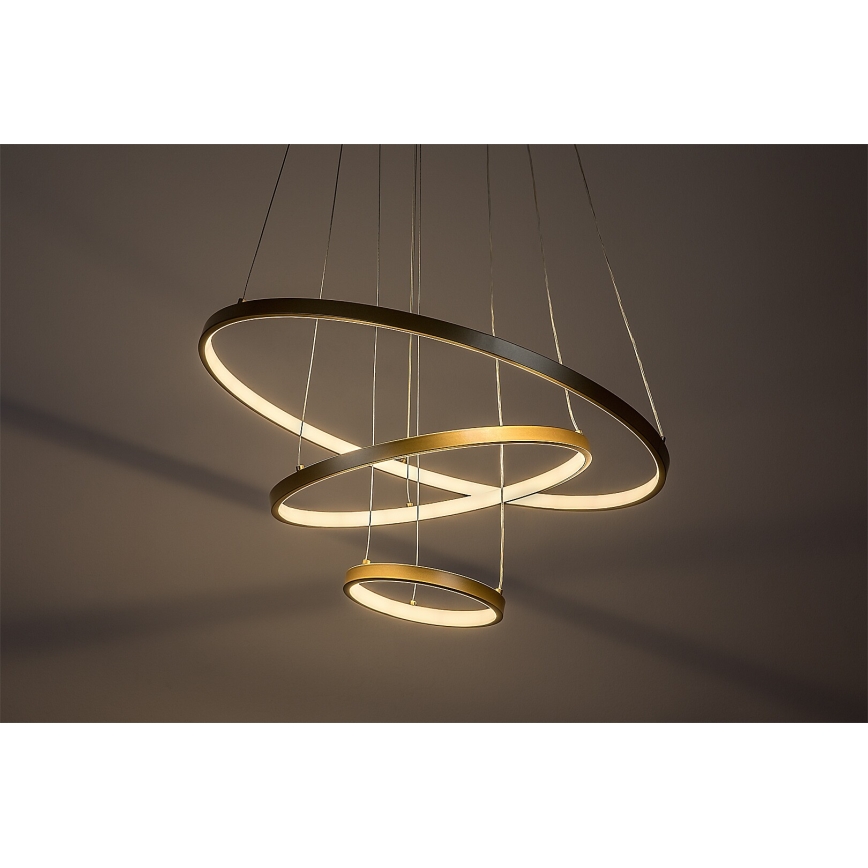 Rabalux - Lustre pendente LED dimável suspenso por cabo LED/90W/230V 3000-6500K + controlo remoto