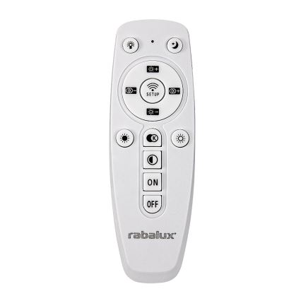 Rabalux - Lustre pendente LED dimável suspenso por cabo LED/90W/230V 3000-6500K + controlo remoto