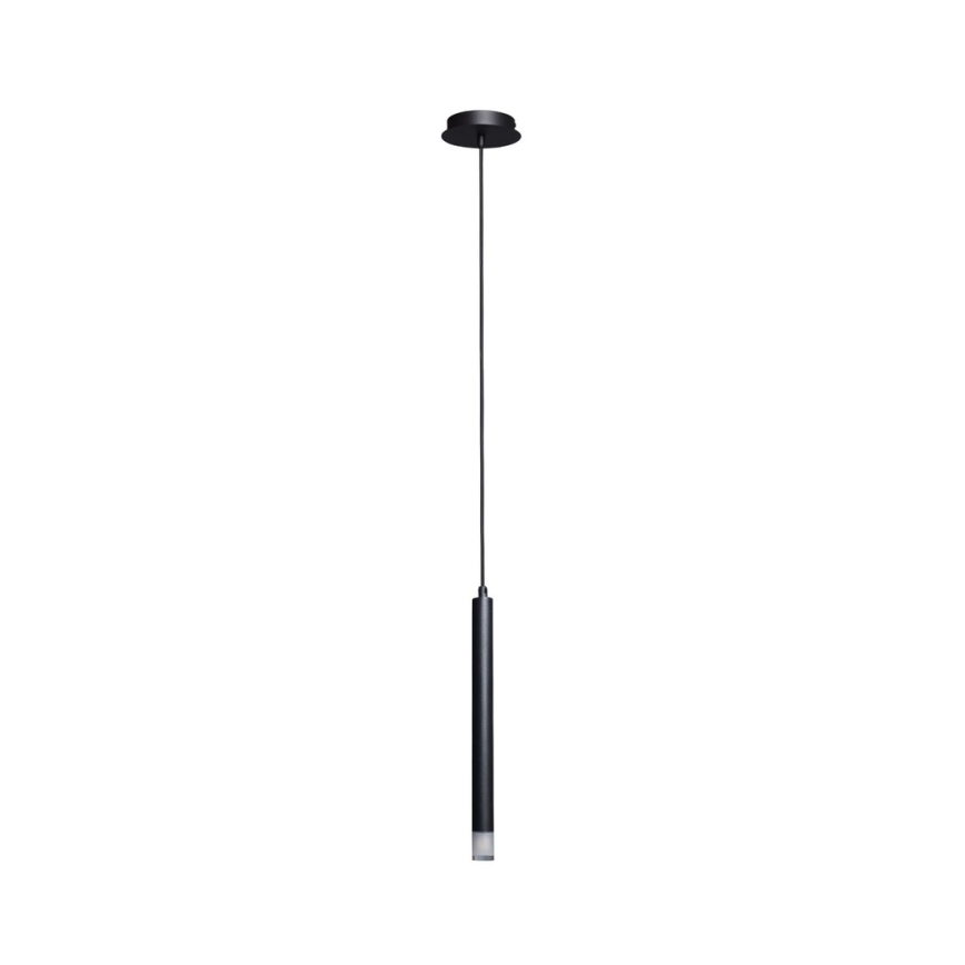 Rabalux - Candeeiro suspenso 1xG9/5W/230V preto