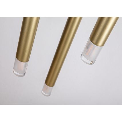 Rabalux - Candeeiro suspenso 3xG9/5W/230V dourado