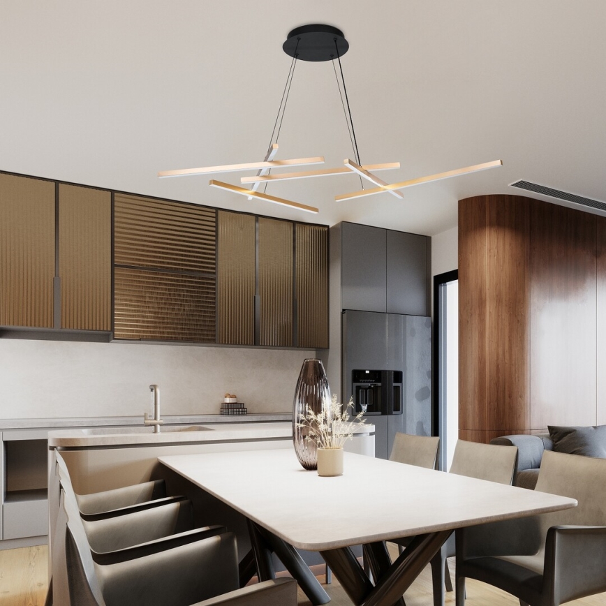 Rabalux - Candeeiro suspenso LED com regulação LED/40W/230V 3000-6500K + comando