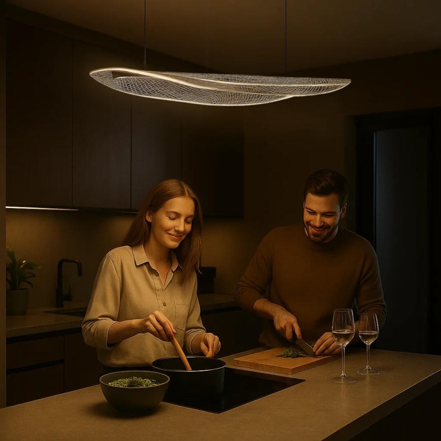 Rabalux - Lustre LED suspenso por cabo LED/32W/230V 3000K