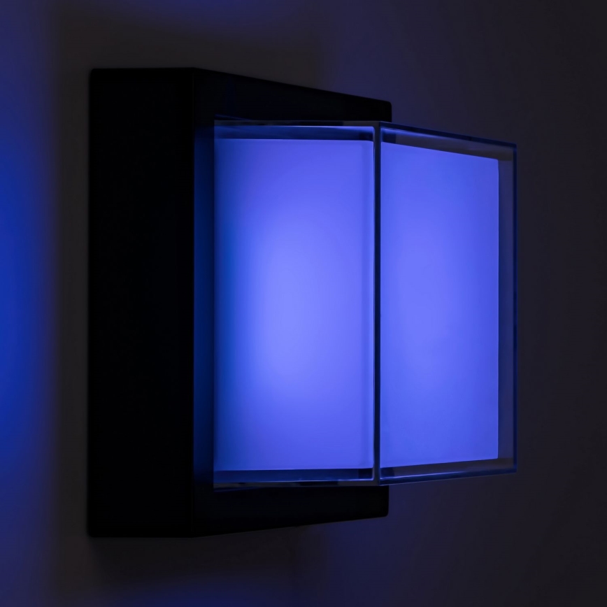 Rabalux - LED RGBW Iluminação de parede exterior com regulação LED/10W/230V IP54 Wi-Fi Tuya