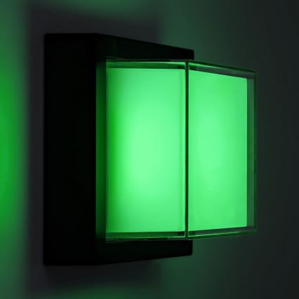 Rabalux - LED RGBW Iluminação de parede exterior com regulação LED/10W/230V IP54 Wi-Fi Tuya