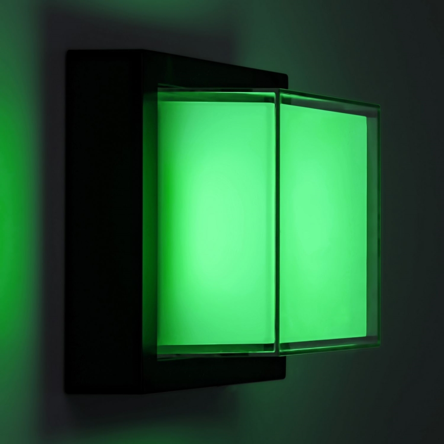 Rabalux - LED RGBW Iluminação de parede exterior com regulação LED/10W/230V IP54 Wi-Fi Tuya
