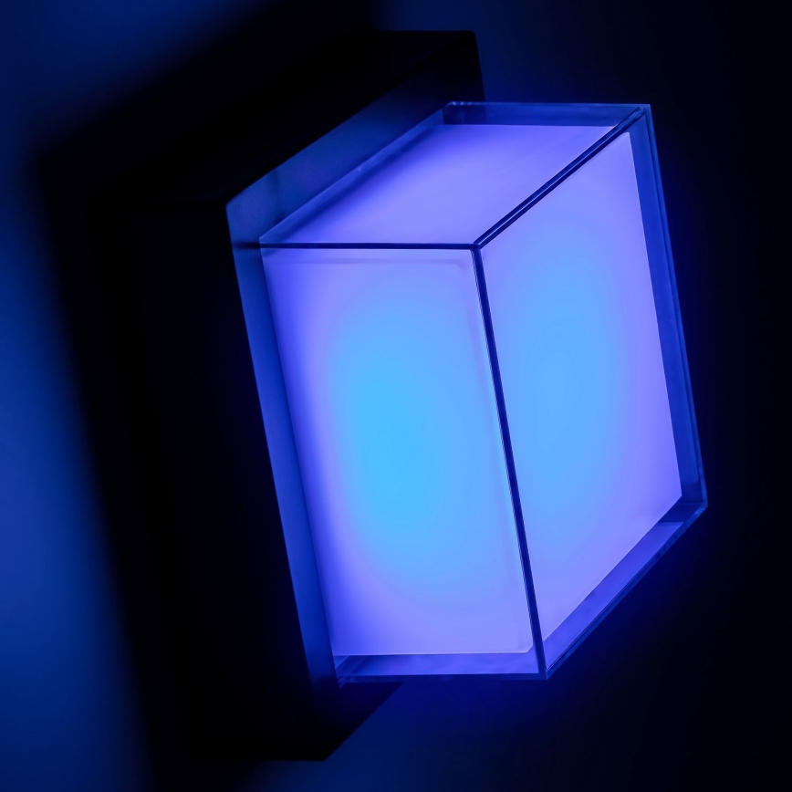 Rabalux - LED RGBW Iluminação de parede exterior com regulação LED/10W/230V IP54 Wi-Fi Tuya