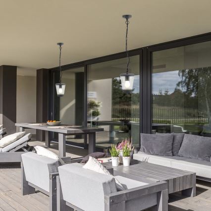 Rabalux  - Candelabro suspenso exterior 1xE27/40W/230V IP44