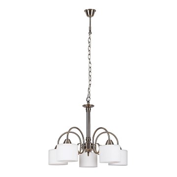 Rabalux 7276 - Candelabro EDITH 5xE27/60W/230V bronze