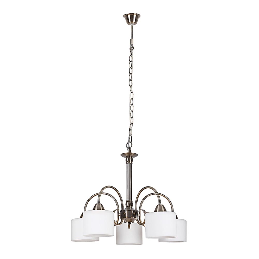 Rabalux 7276 - Candelabro EDITH 5xE27/60W/230V bronze