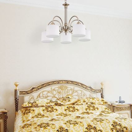 Rabalux 7276 - Candelabro EDITH 5xE27/60W/230V bronze