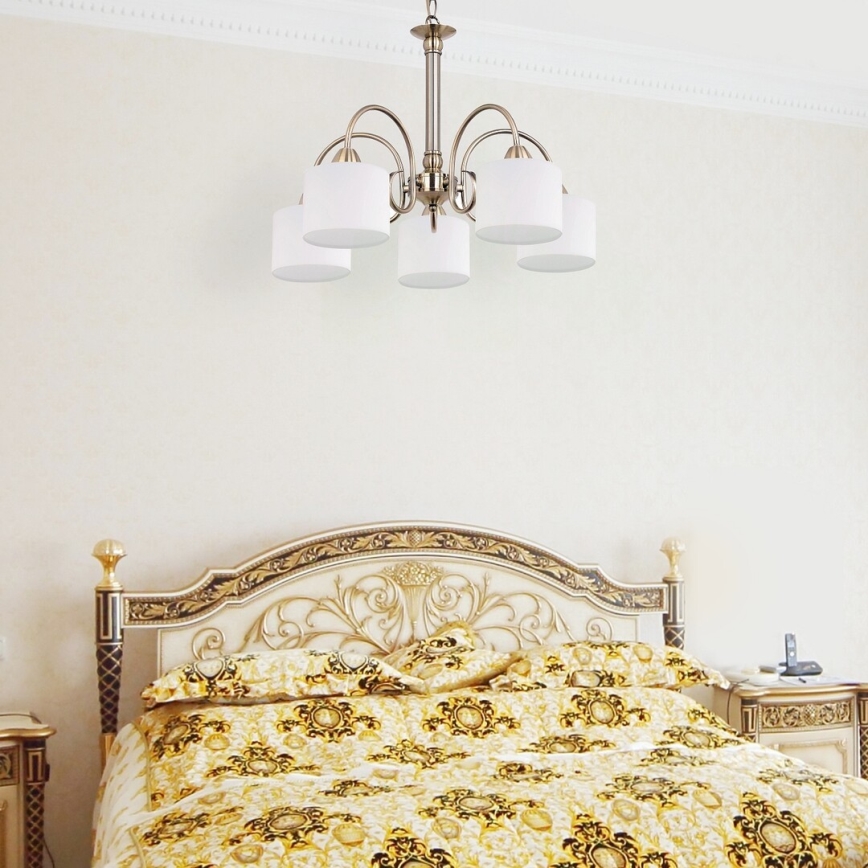 Rabalux 7276 - Candelabro EDITH 5xE27/60W/230V bronze