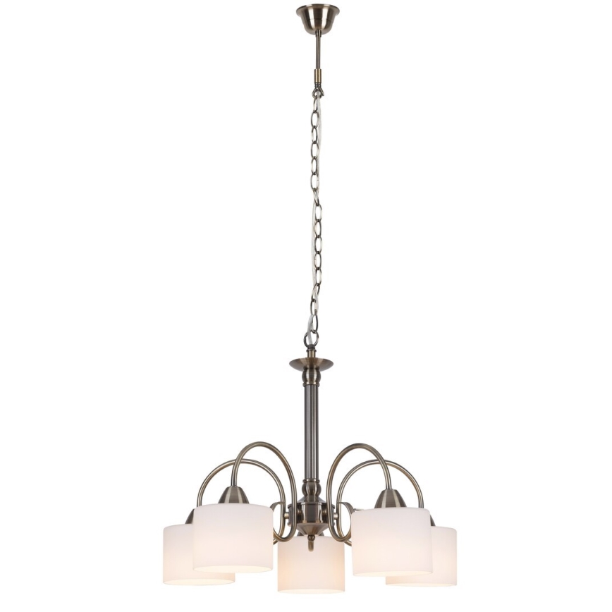 Rabalux 7276 - Candelabro EDITH 5xE27/60W/230V bronze