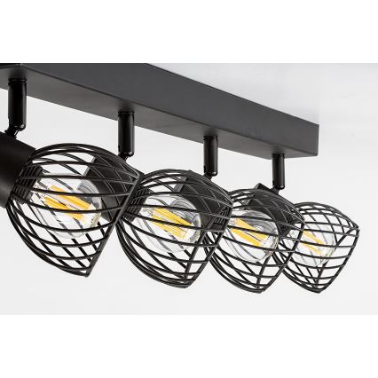 Rabalux - Luminária de teto com 4 focos E14/10W/230V