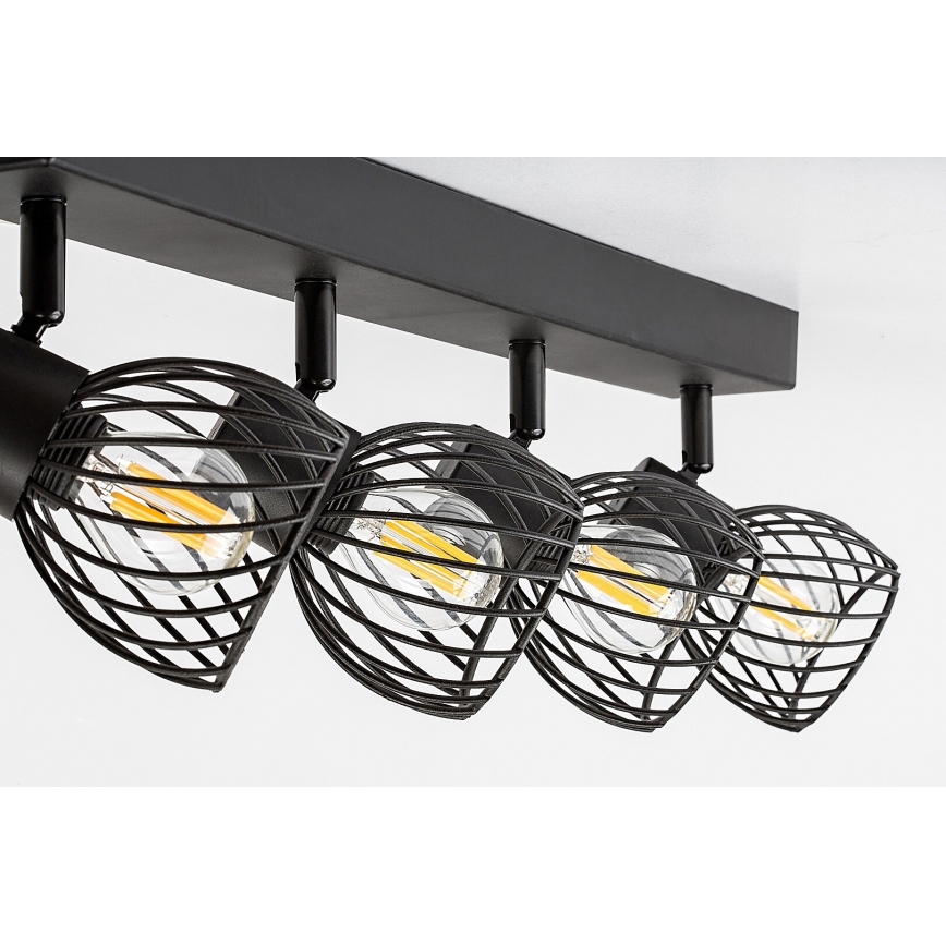 Rabalux - Luminária de teto com 4 focos E14/10W/230V