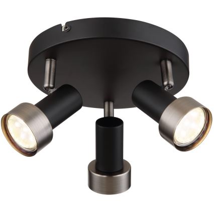 Rabalux - Plafonier com 3 focos 3xGU10/50W/230V