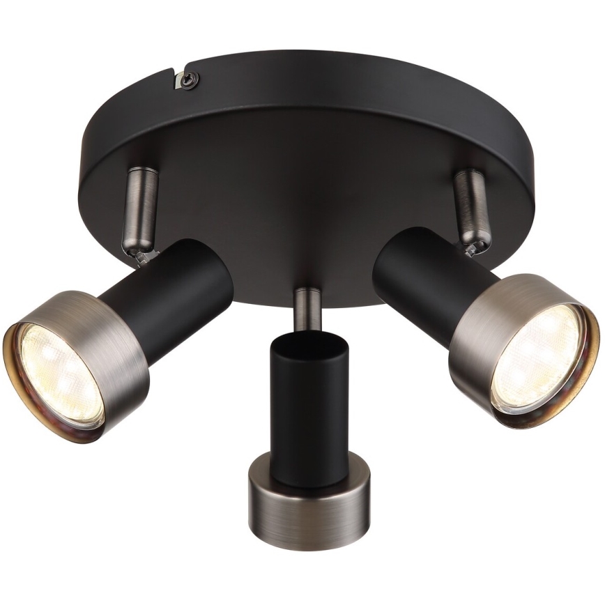 Rabalux - Plafonier com 3 focos 3xGU10/50W/230V