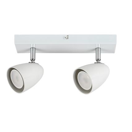 Rabalux - Foco 2xGU10/5W/230V branco