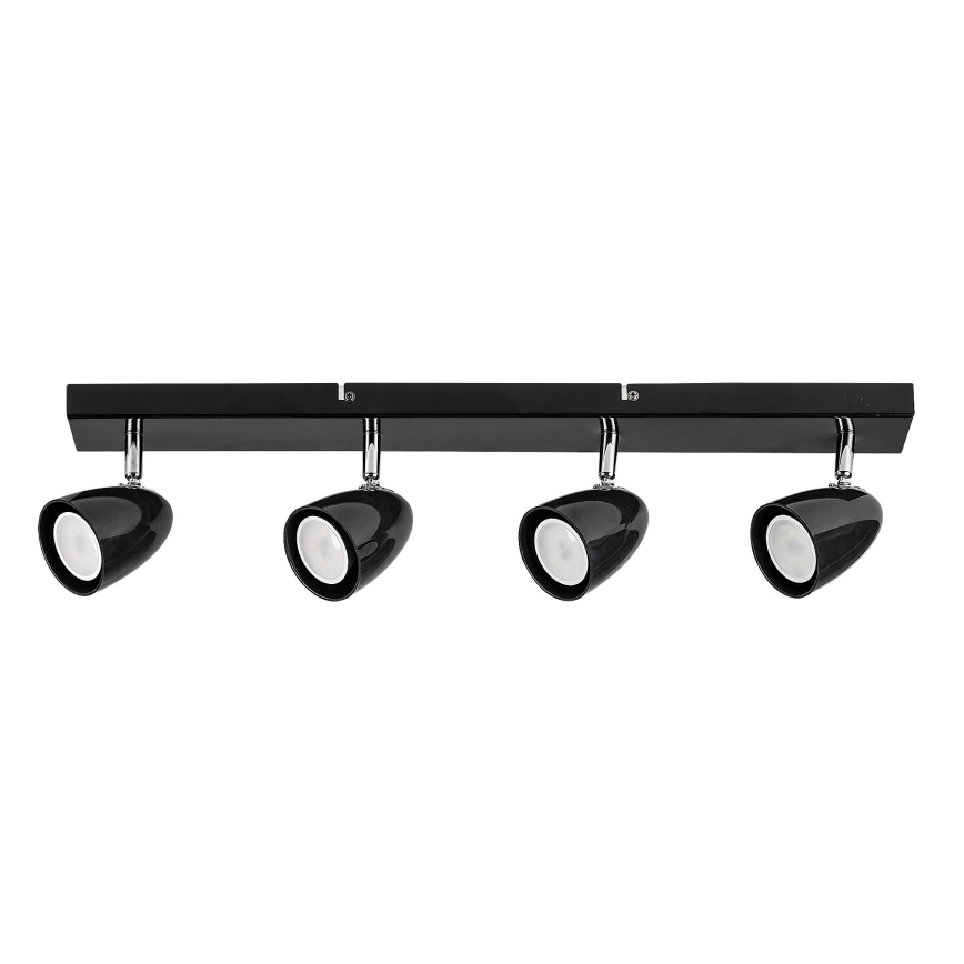 Rabalux - Foco 4xGU10/5W/230V preto