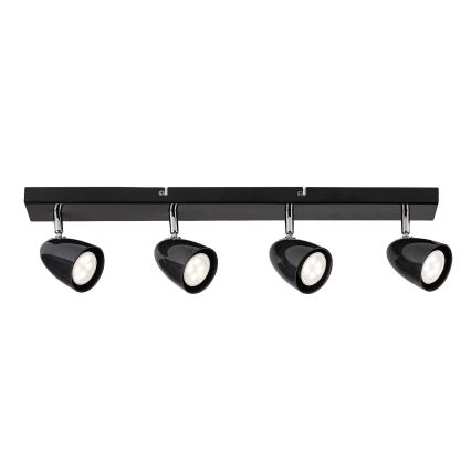 Rabalux - Foco 4xGU10/5W/230V preto