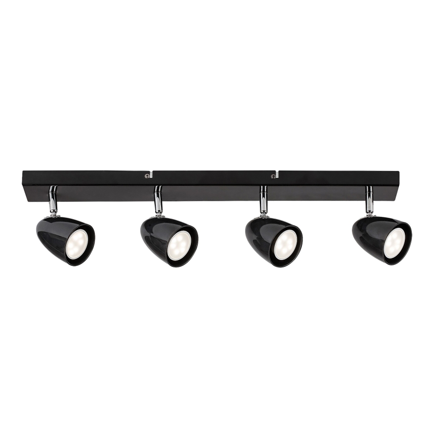 Rabalux - Foco 4xGU10/5W/230V preto