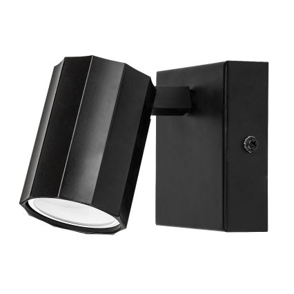 Rabalux - Foco de parede 1xGU10/5W/230V preto