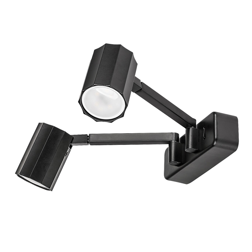 Rabalux - Foco de parede 2xGU10/5W/230V