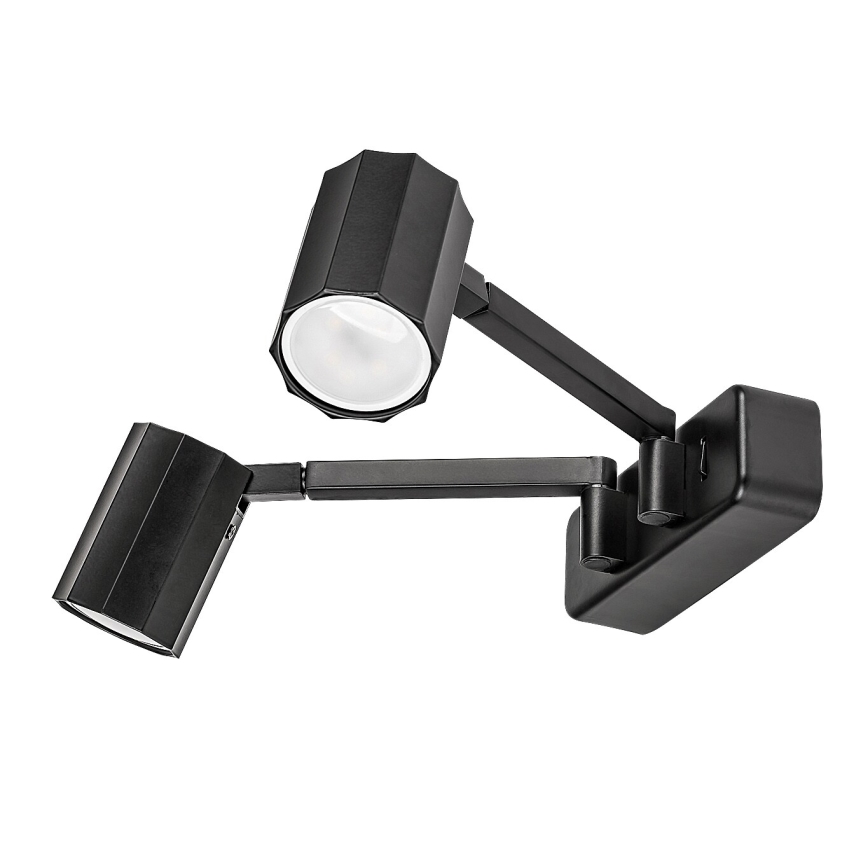 Rabalux - Foco de parede 2xGU10/5W/230V