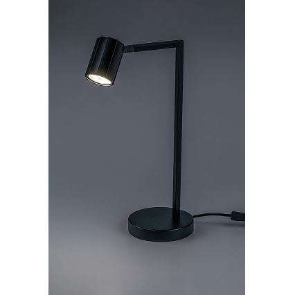Rabalux - Candeeiro de mesa 1xGU10/5W/230V preto