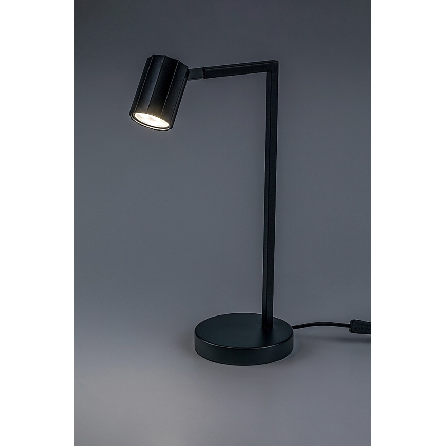 Rabalux - Candeeiro de mesa 1xGU10/5W/230V preto
