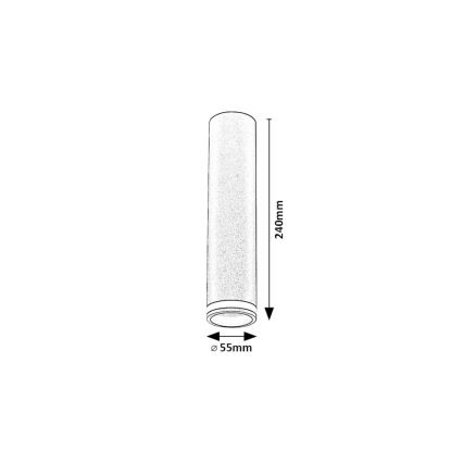 Rabalux - Foco 1xGU10/35W/230V 24 cm