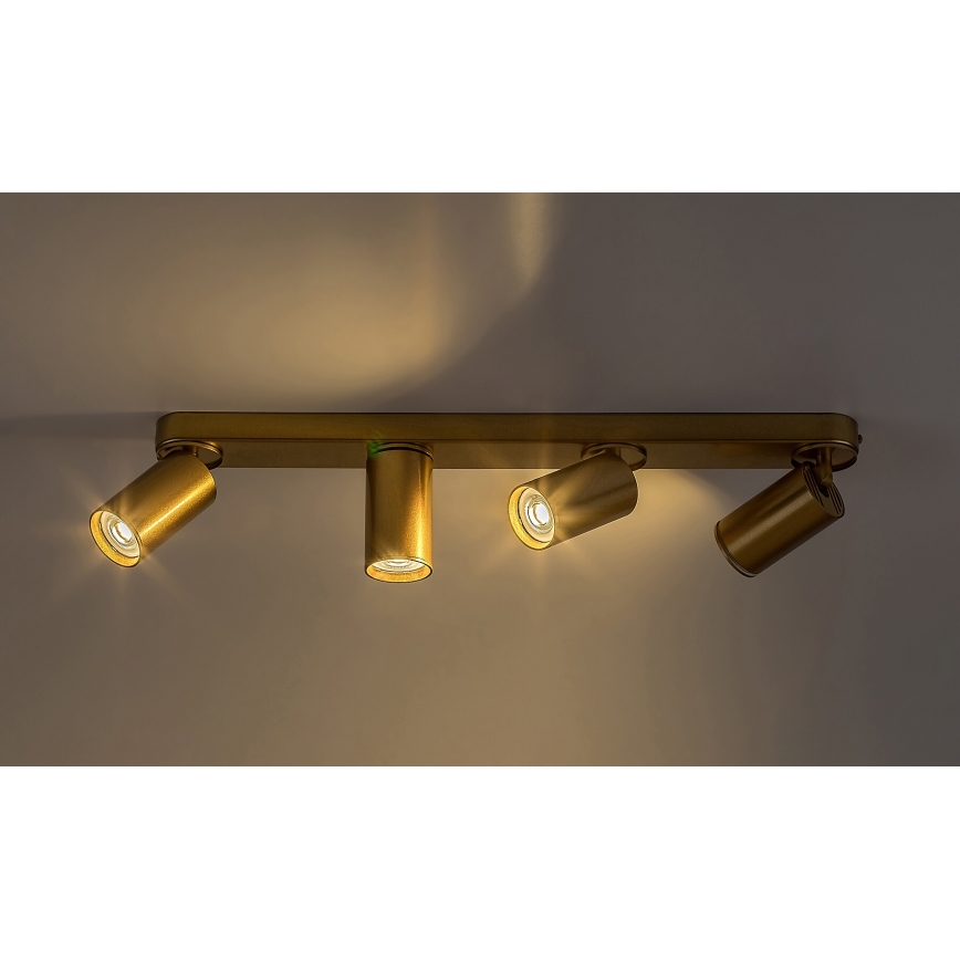Rabalux - Foco 4xGU10/5W/230V dourado