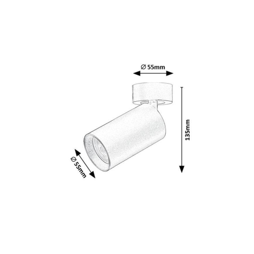 Rabalux - Spot 1xGU10/7W/230V branco