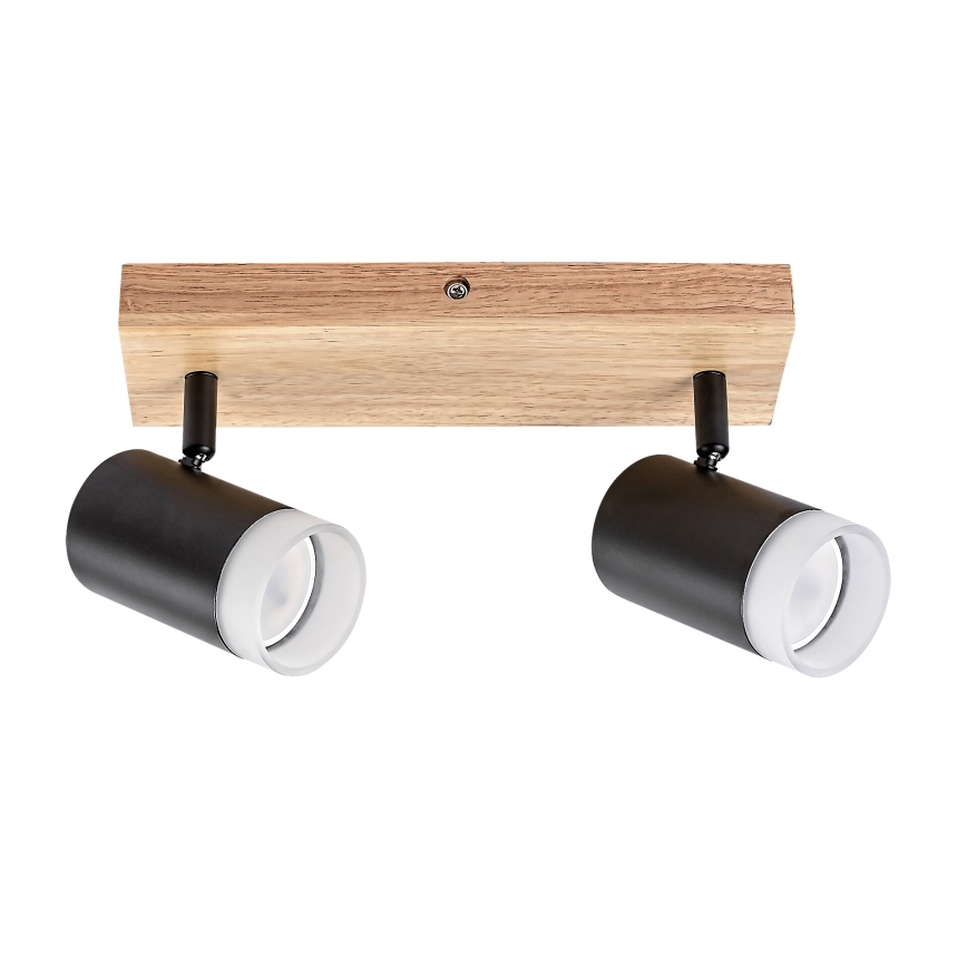 Rabalux - Foco de teto 2xGU10/5W/230V carvalho
