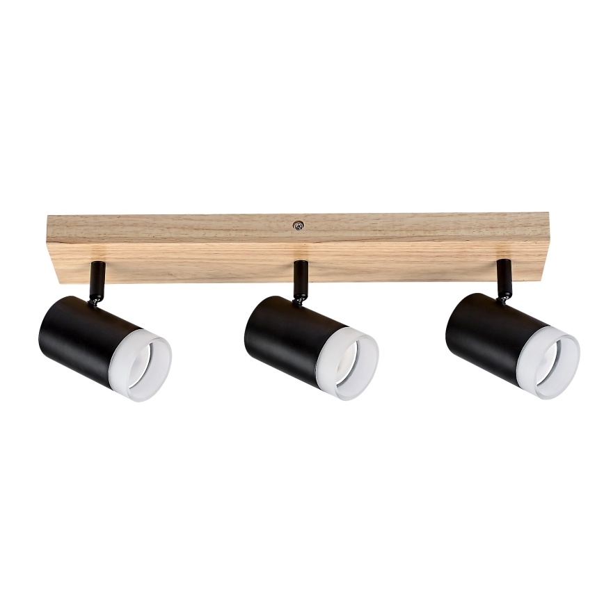 Rabalux - Foco de teto 3xGU10/5W/230V carvalho