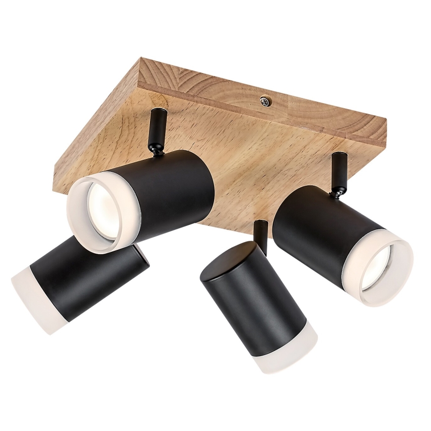 Rabalux - Foco de teto 4xGU10/5W/230V carvalho
