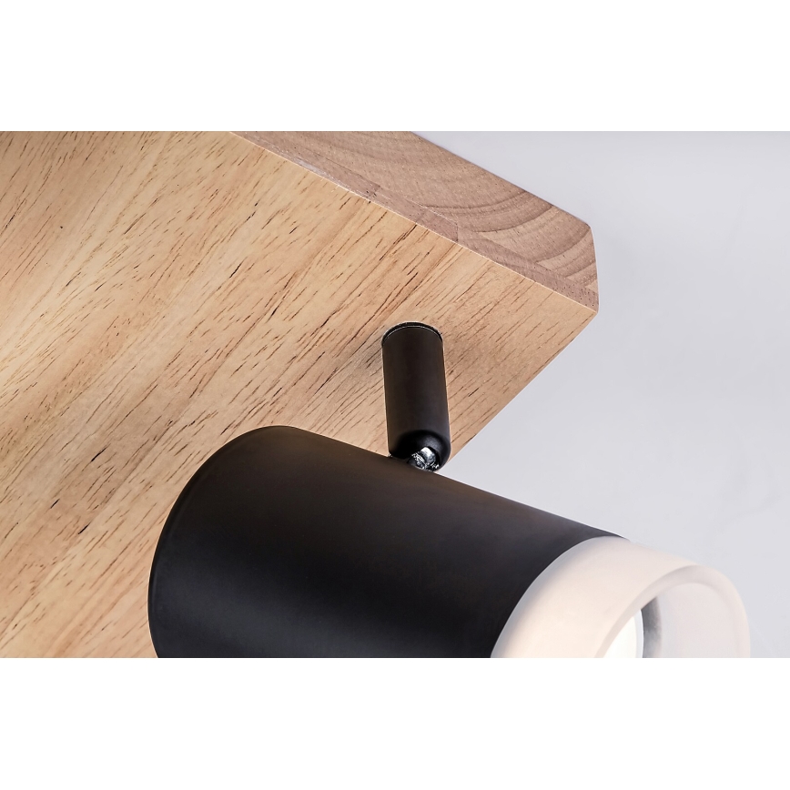 Rabalux - Foco de teto 4xGU10/5W/230V carvalho