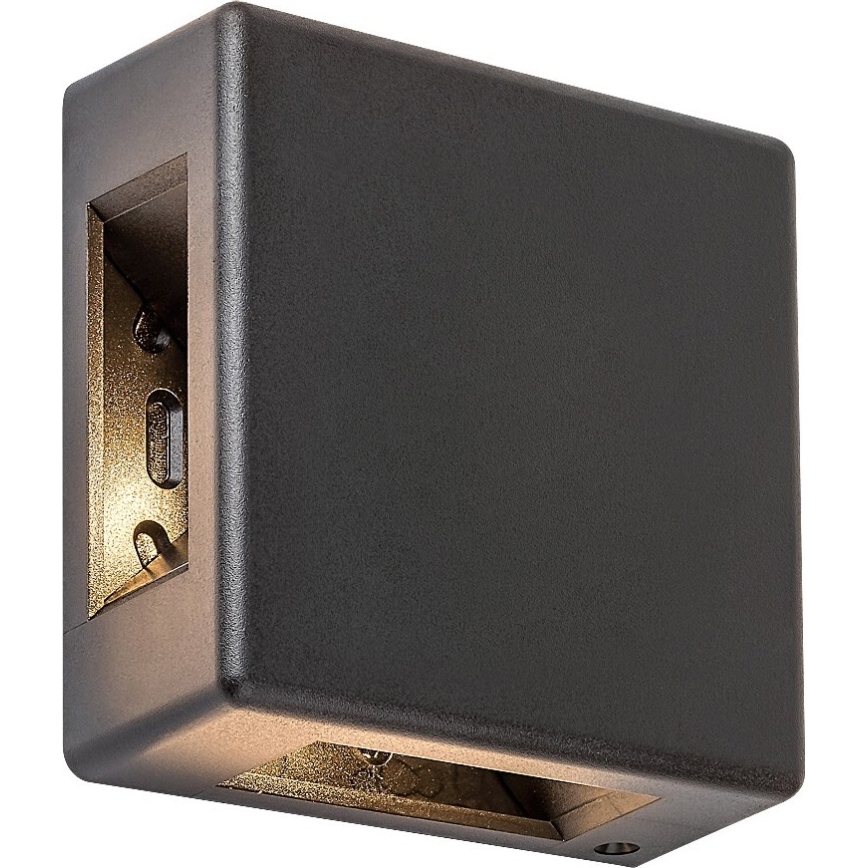 Rabalux - Iluminação de parede exterior LED LED/6W/230V IP54 preta