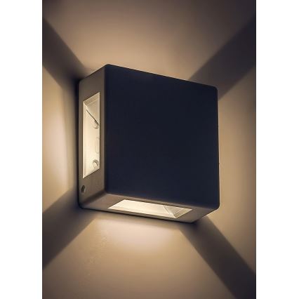 Rabalux - Iluminação de parede exterior LED LED/6W/230V IP54 branca