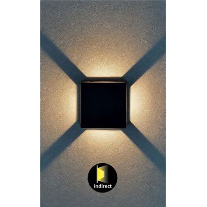 Rabalux - Iluminação de parede exterior LED LED/6W/230V IP54 branca