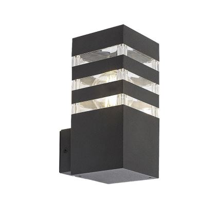 Rabalux - Iluminação de parede exterior 1xE27/12W/230V IP44